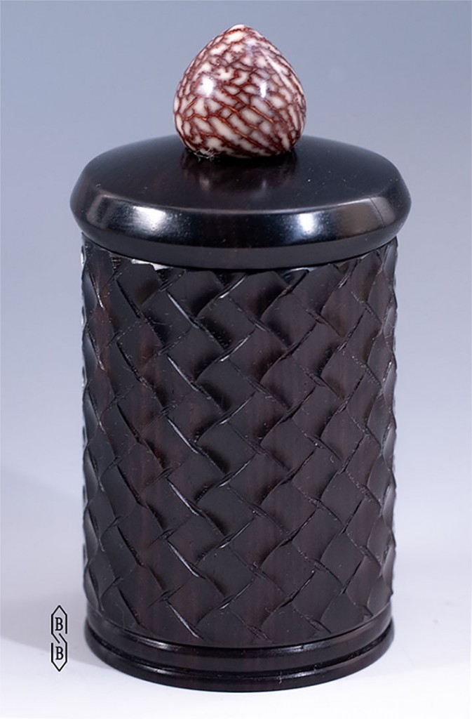 African Blackwood & Beetle Nut Box