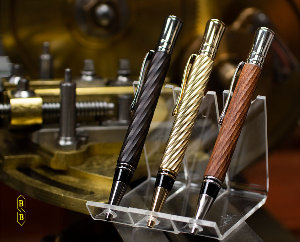 3 Spiral Pens